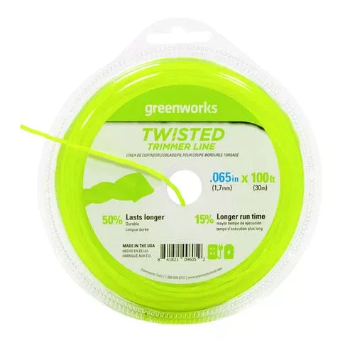 .065″ Ultra Twisted String Trimer Line (100-Feet)