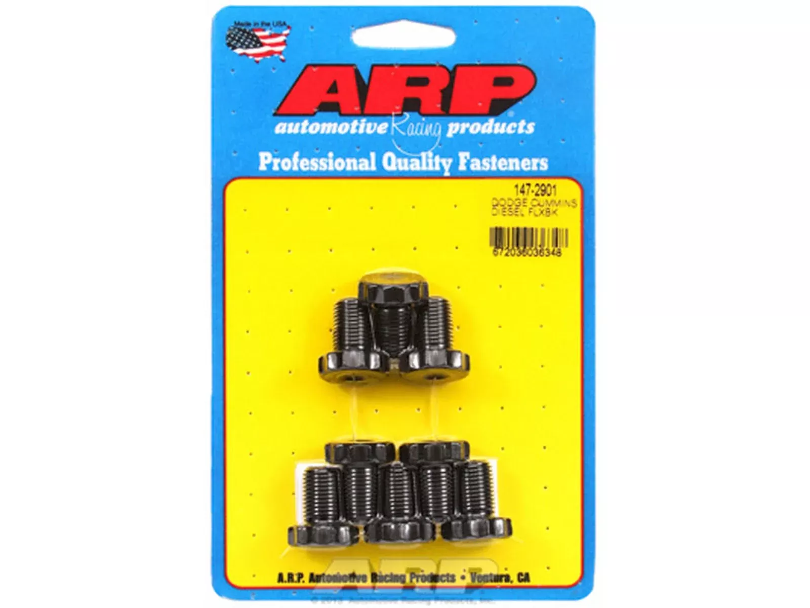 ARP 147-2901 Flex Plate Bolt Kit, 1994-2007 Dodge Ram 5.9L Cummins