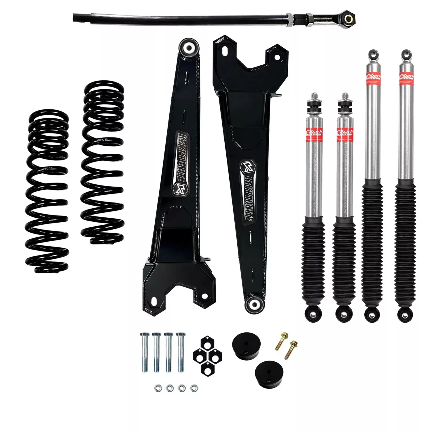 Kryptonite Stage 3 Leveling Kit With Eibach Shocks 05-16 Ford SuperDuty