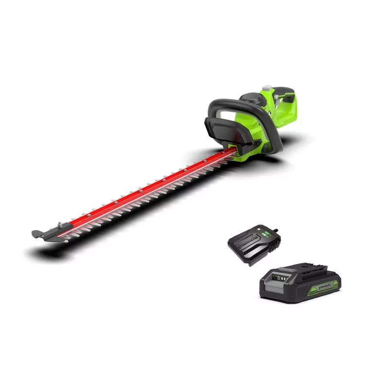 POWERALL 24V Hedge Trimmer 61cm - 2Ah Battery