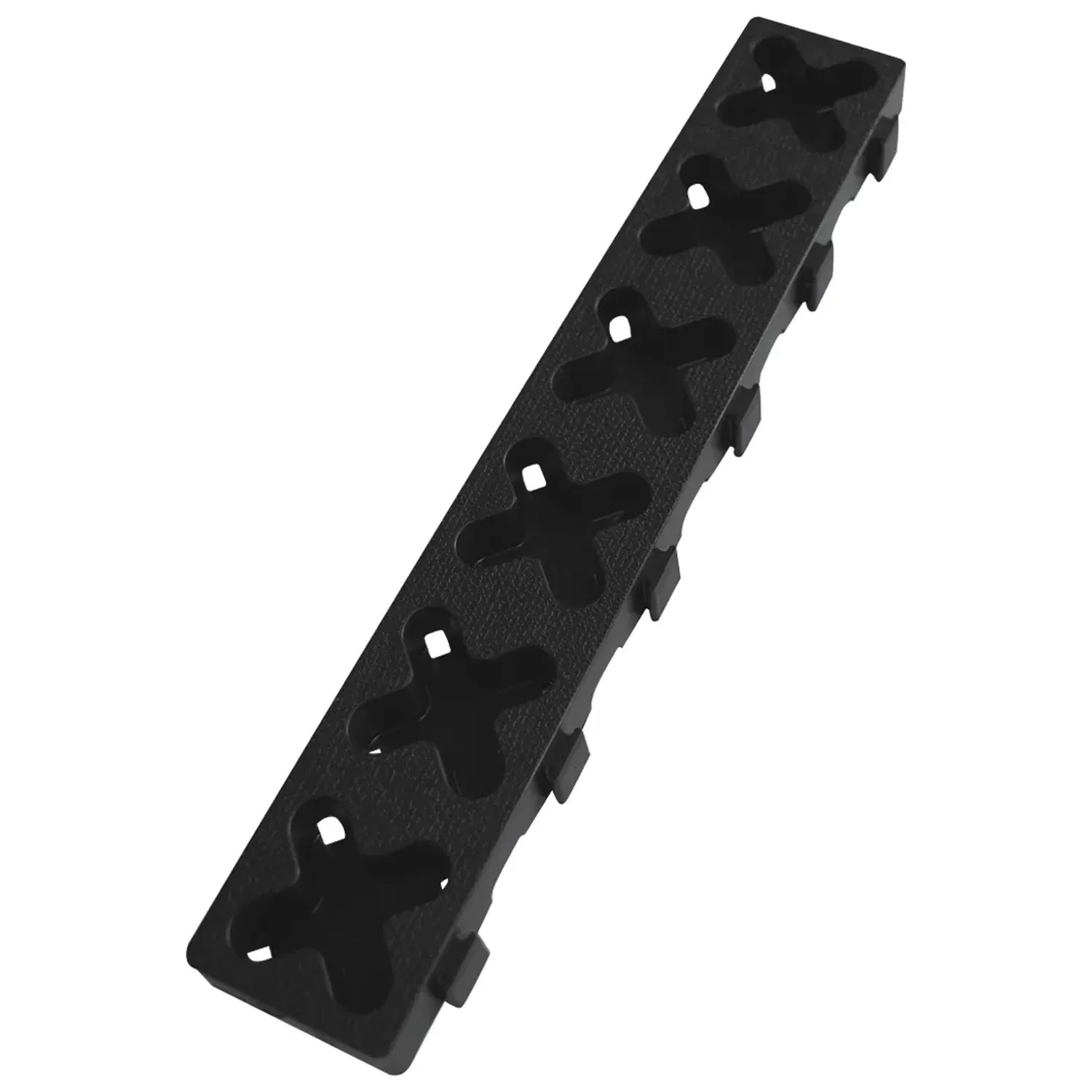 Tmat 12" x 2" Interlocking Strips With Drainage Holes 2 pack