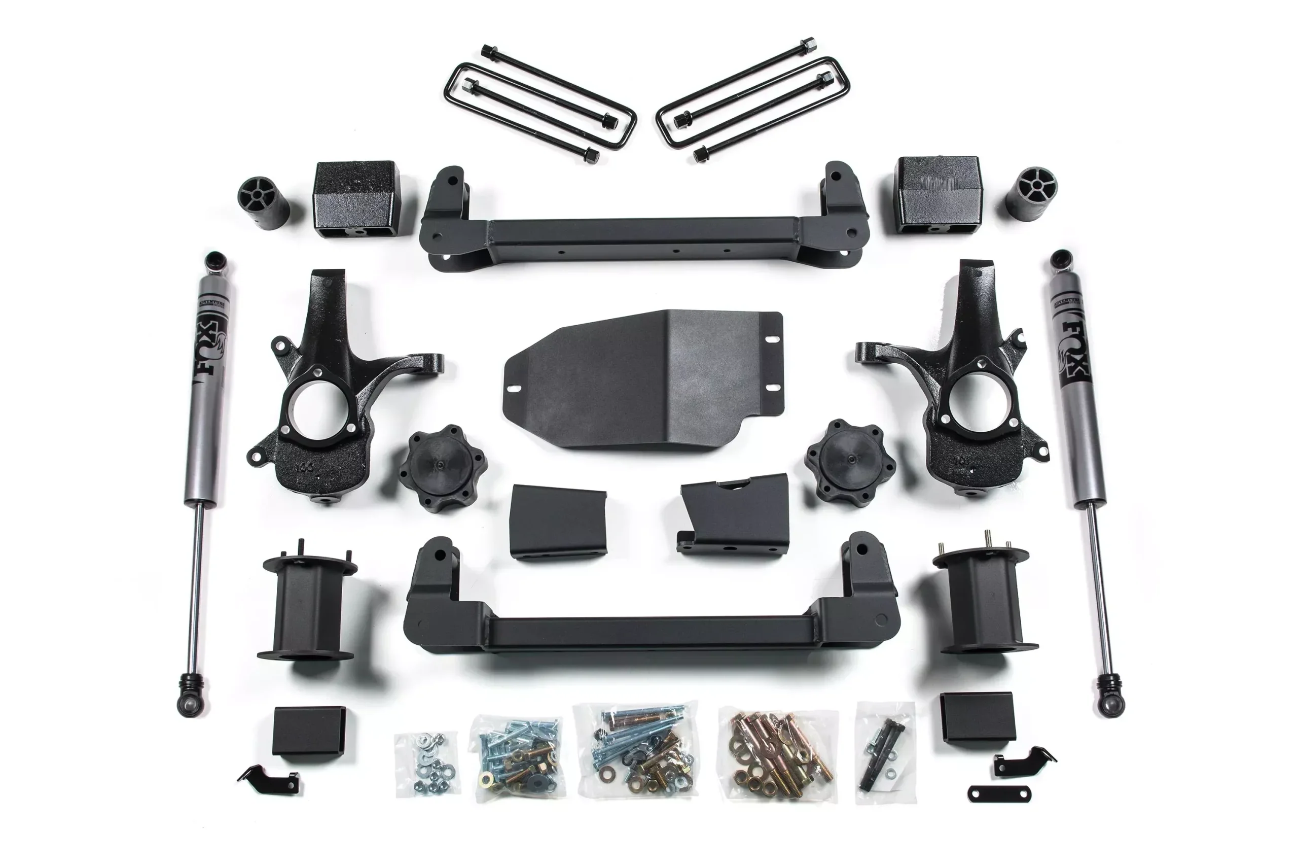 Zone Offroad 6.5 Inch Lift Kit with FOX Shocks For 2007-2013 Chevy Silverado/GMC Sierra 1500 4WD