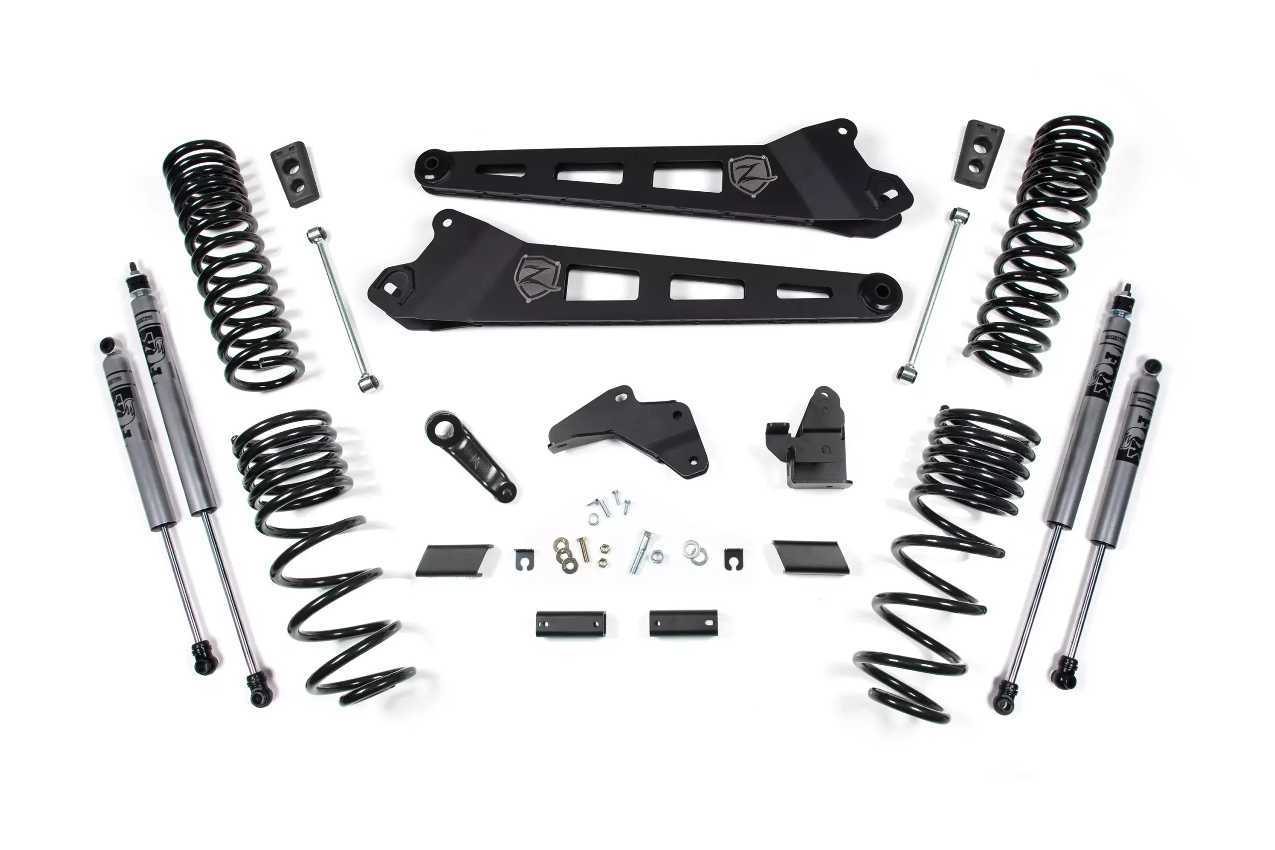 Zone Offroad 6.5 Inch Lift Kit with Radius Arms and FOX Shocks For 2014-2018 Ram 2500 6.7L Diesel 4WD